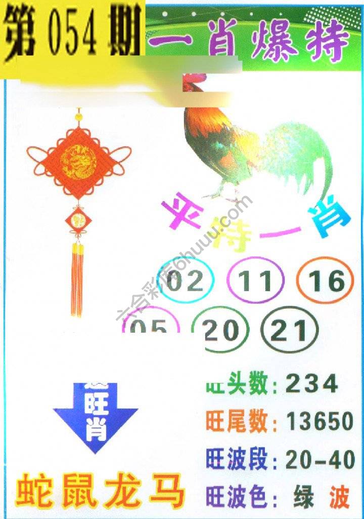 一肖爆特（新版）