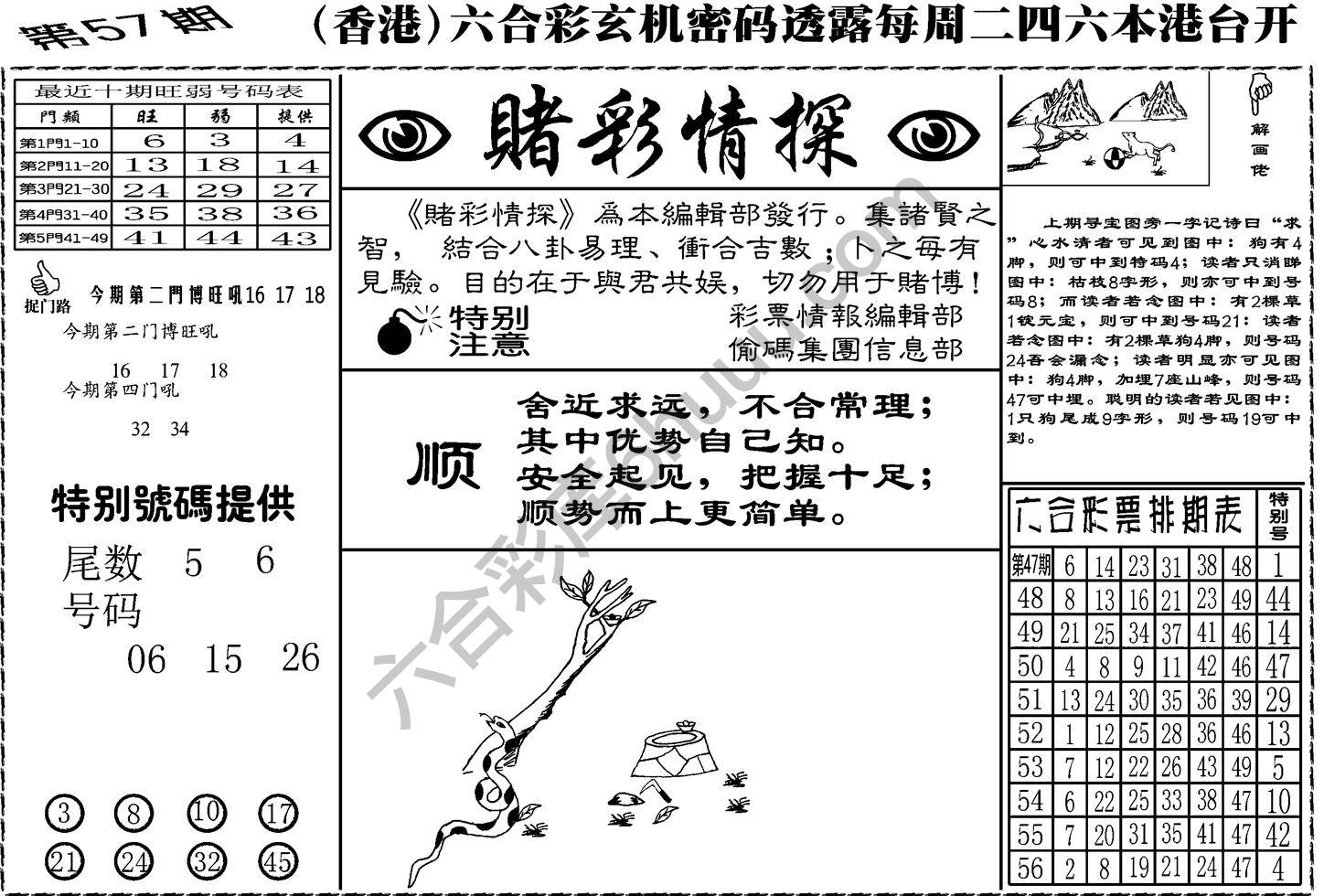 赌彩情探