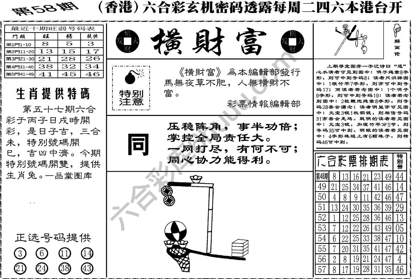 横财富