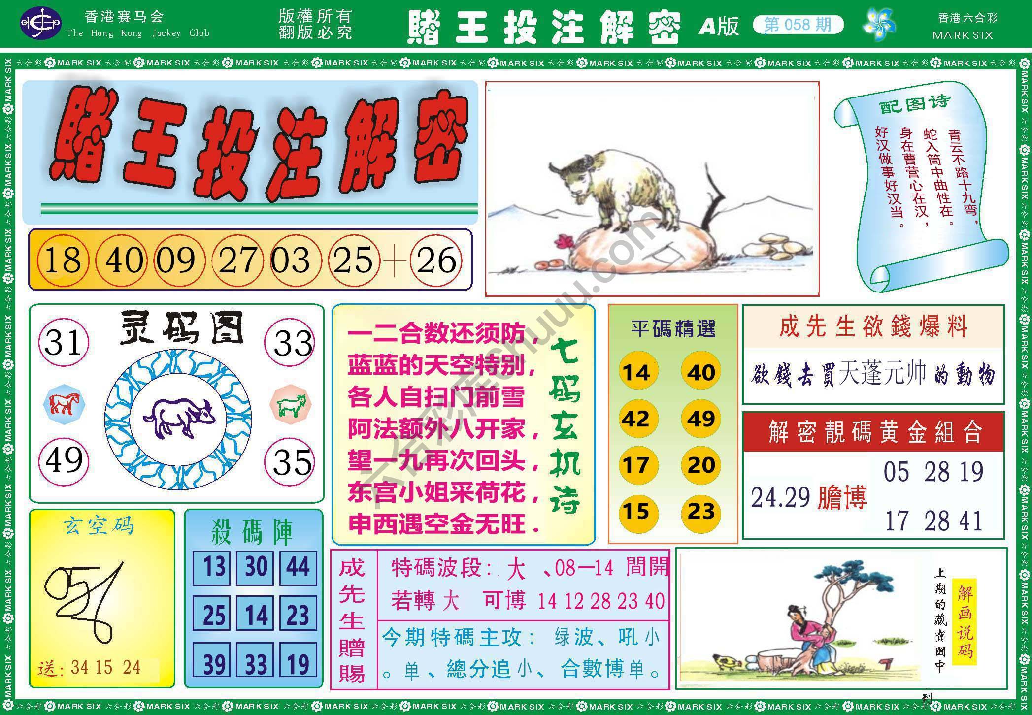 赌王投注解密