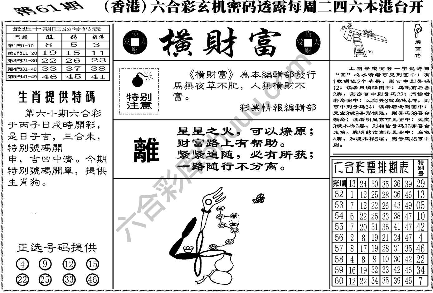横财富