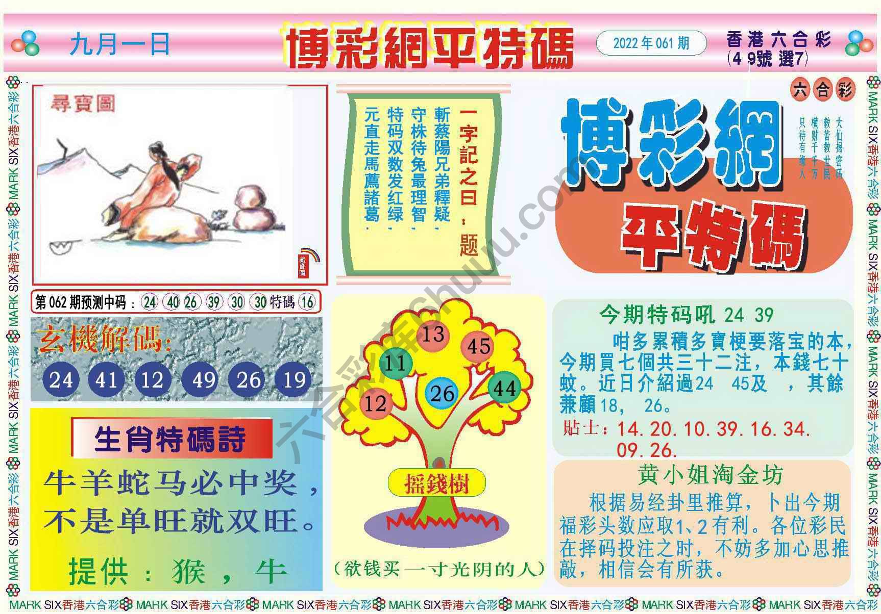 博彩网平特码