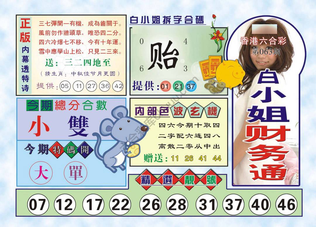白小姐财务通
