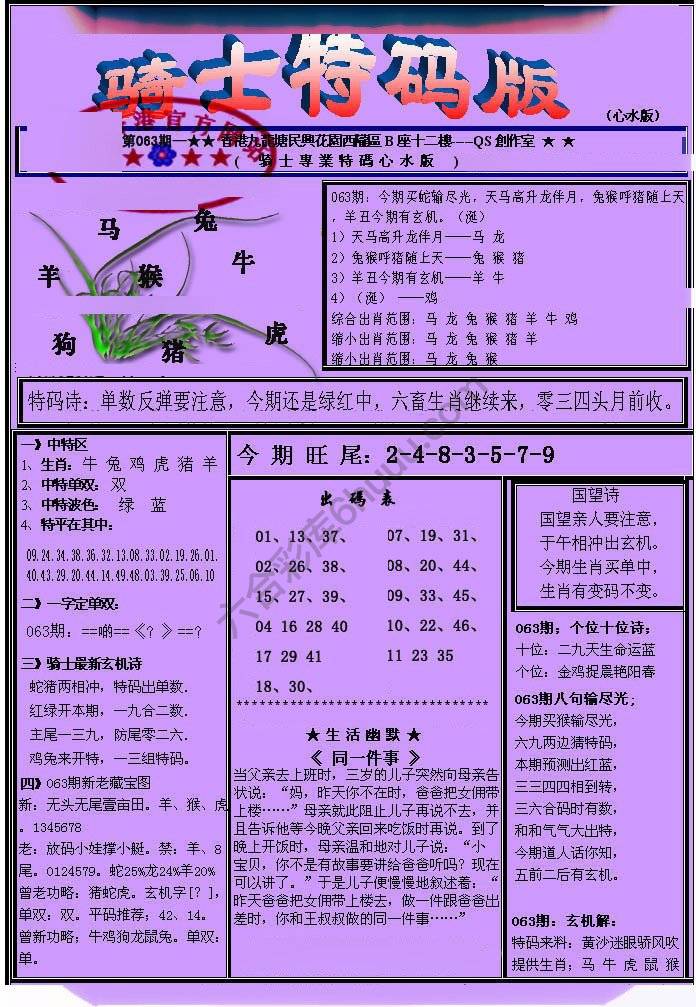 另类骑士特码版