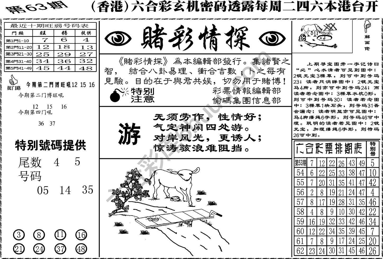 赌彩情探