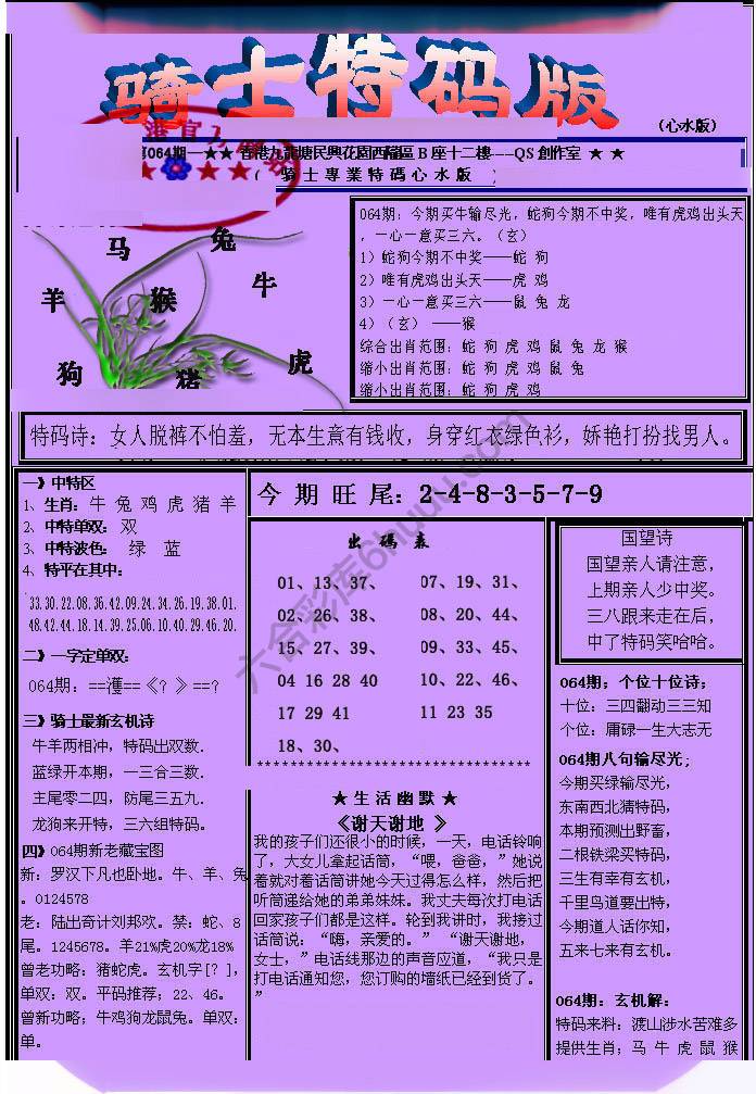 另类骑士特码版