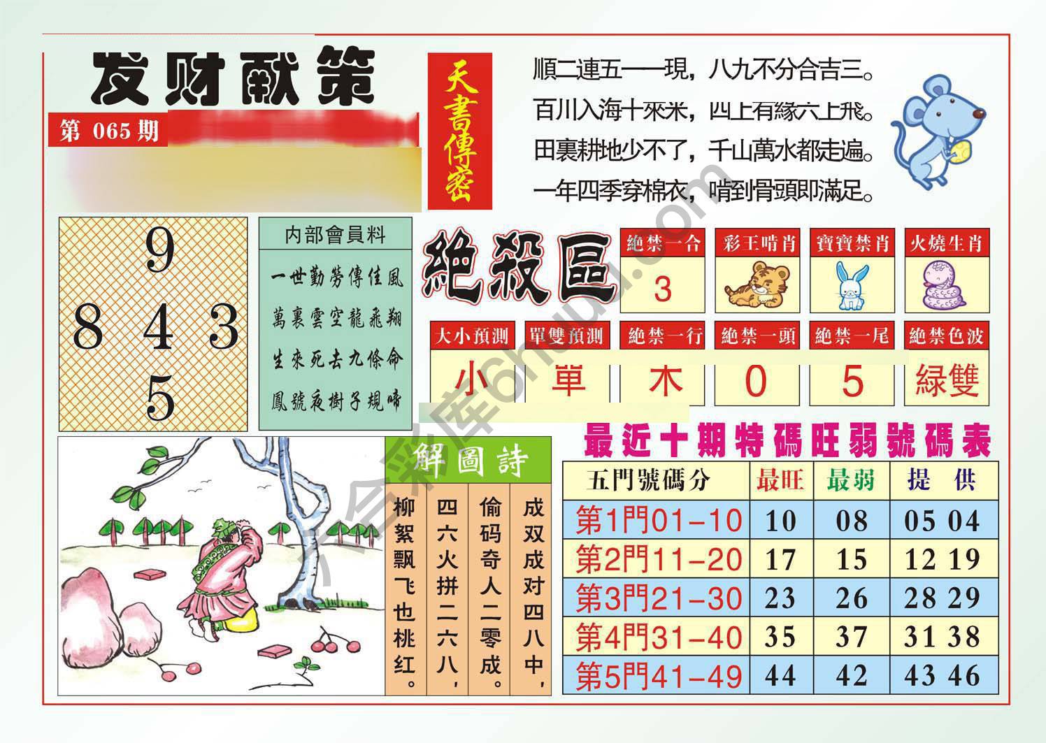 发财献策