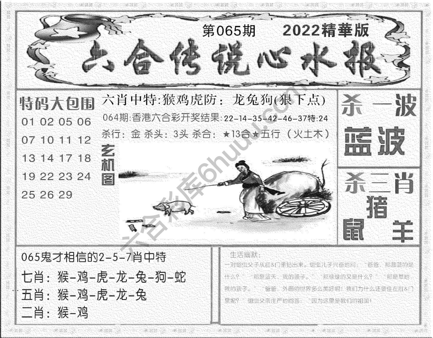六合传说心水报