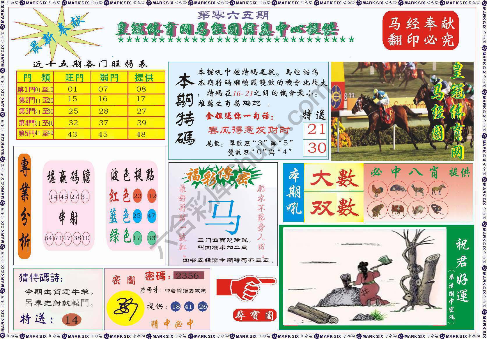 马经图记录