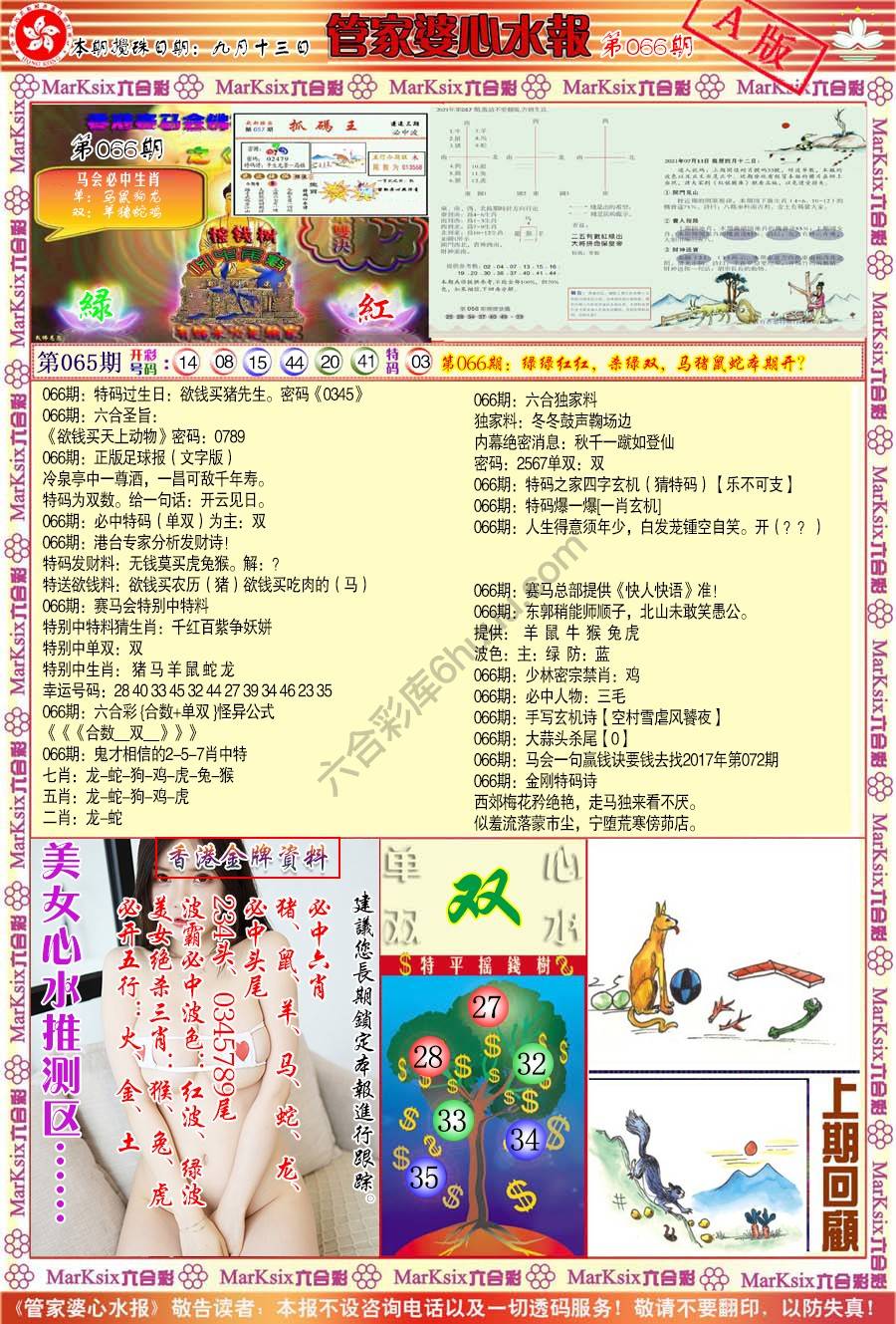 管家婆心水报