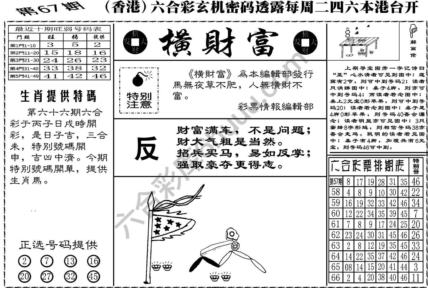 横财富
