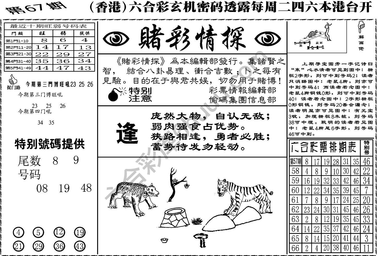 赌彩情探