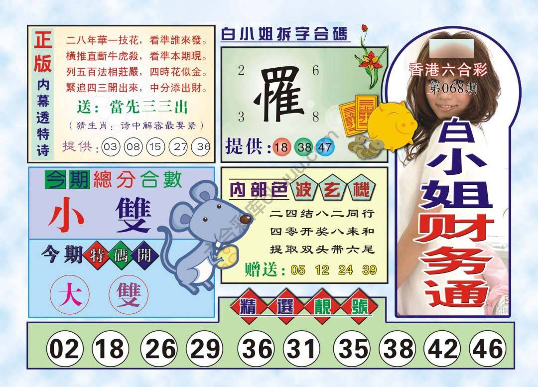 白小姐财务通