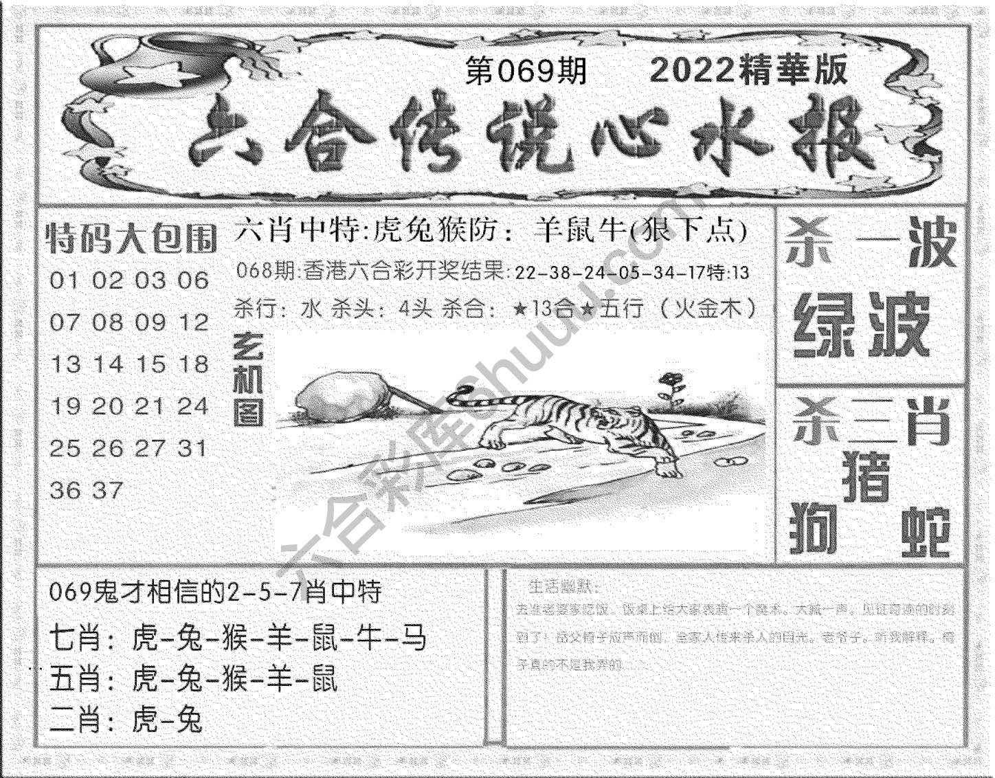 六合传说心水报
