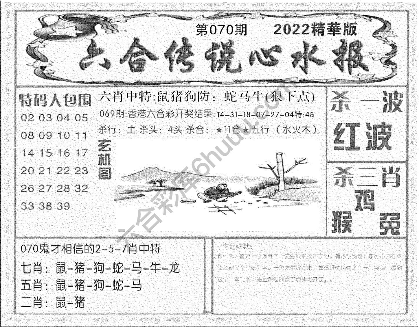 六合传说心水报