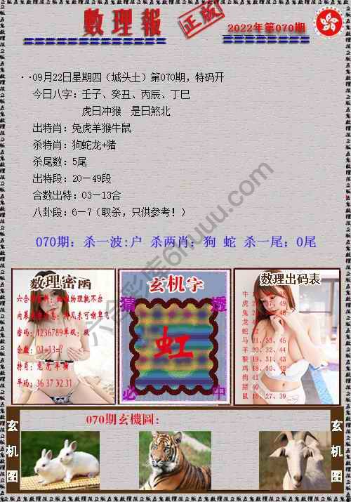 数理报
