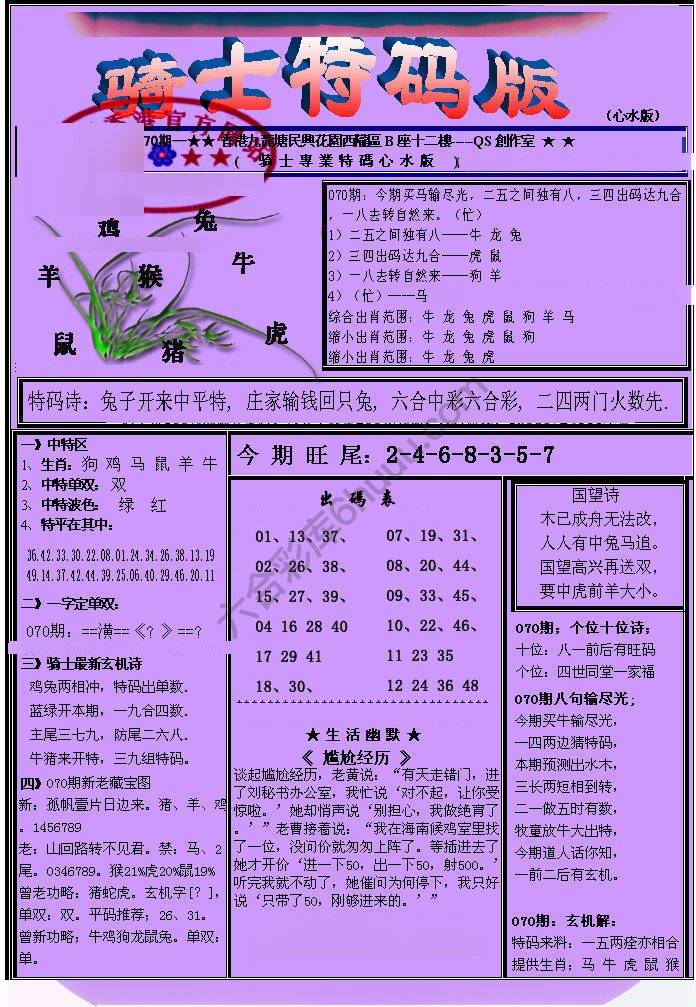另类骑士特码版