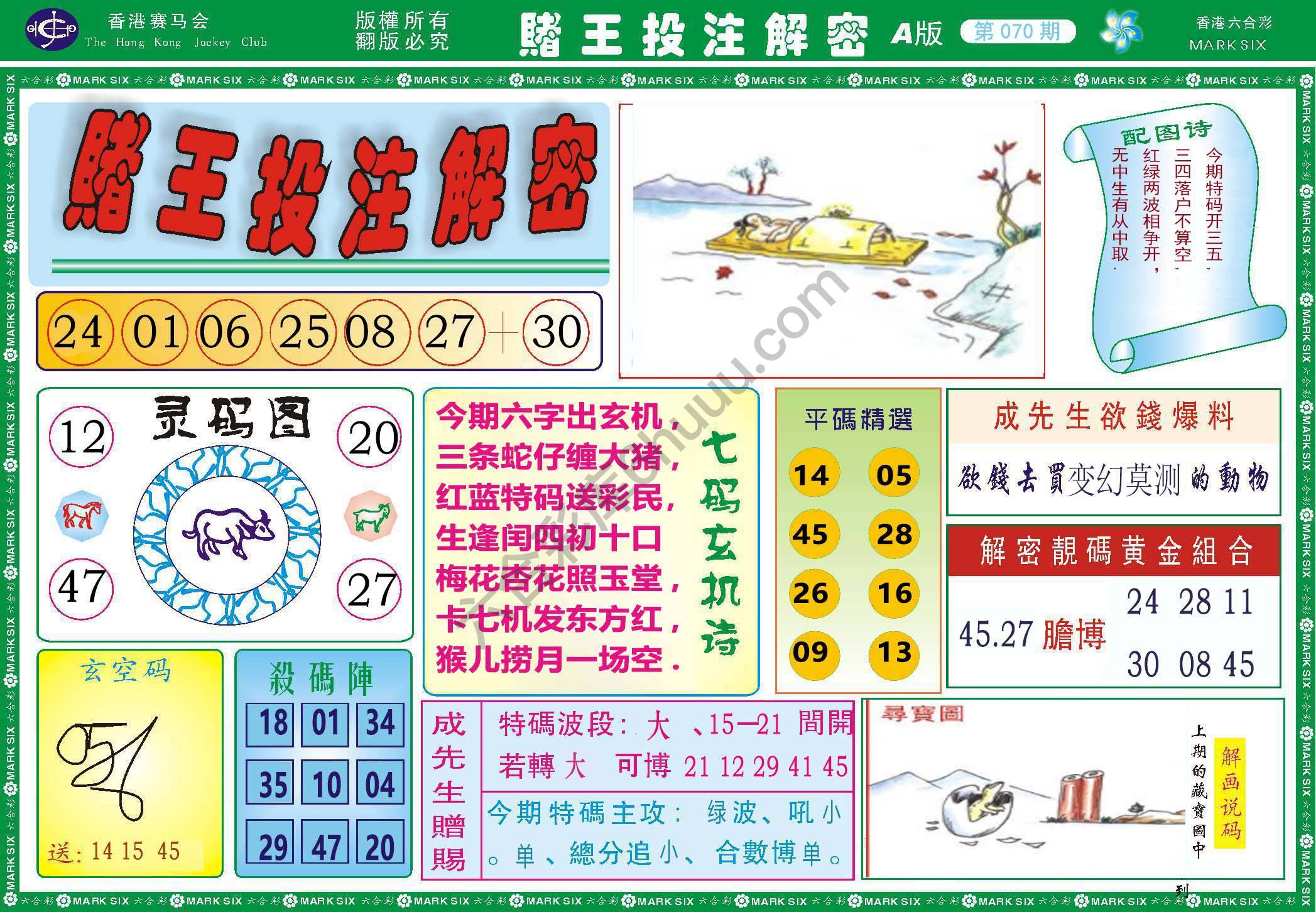 赌王投注解密