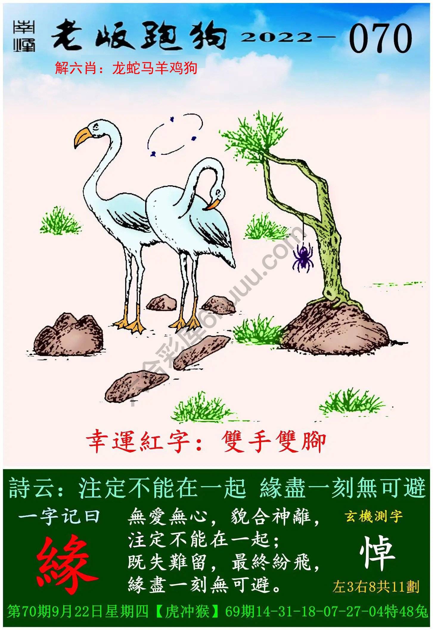 老版跑狗图