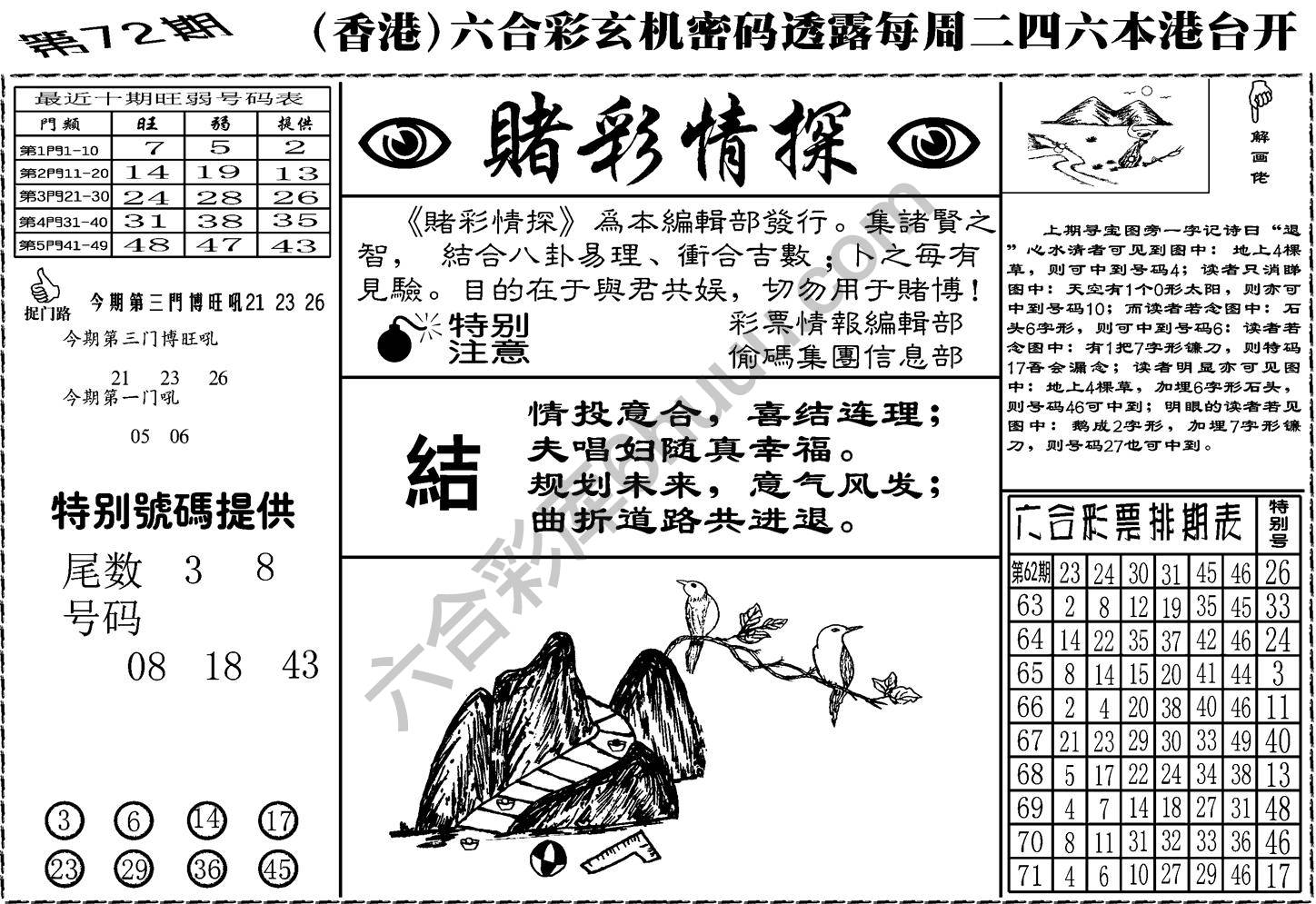 赌彩情探