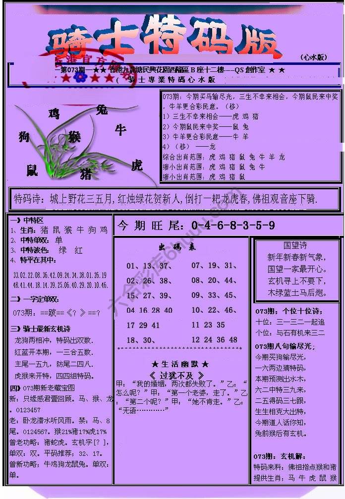 另类骑士特码版