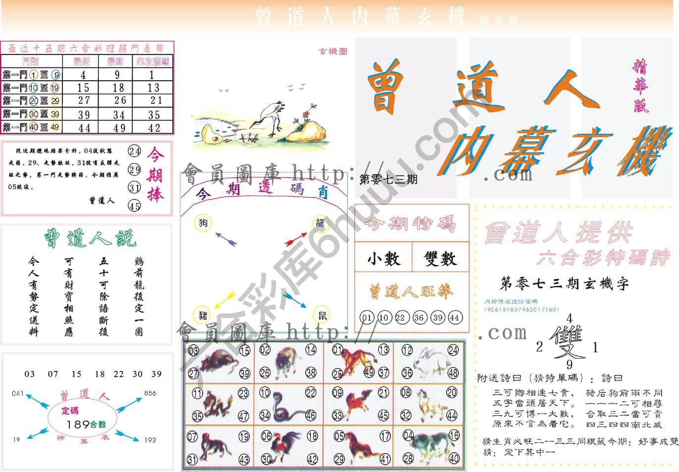 曾道人内幕玄机(精华版)