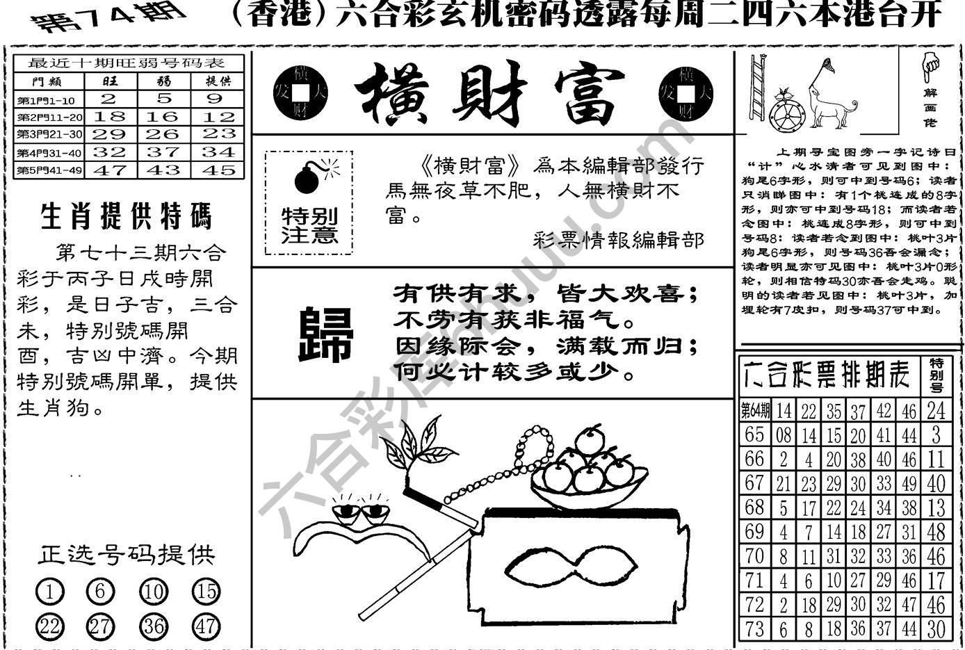 横财富