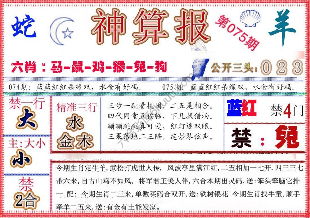 神算报新版