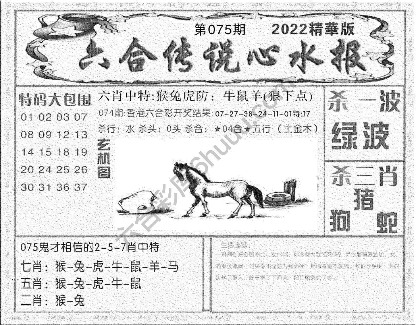 六合传说心水报