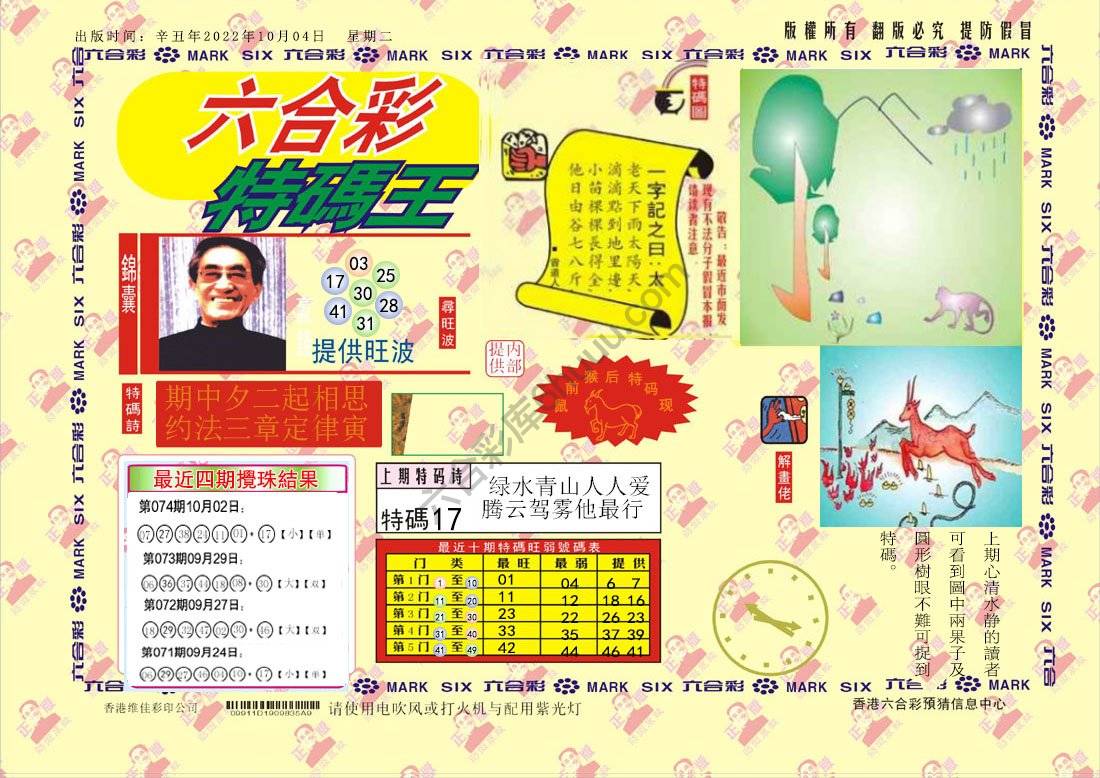 特码王