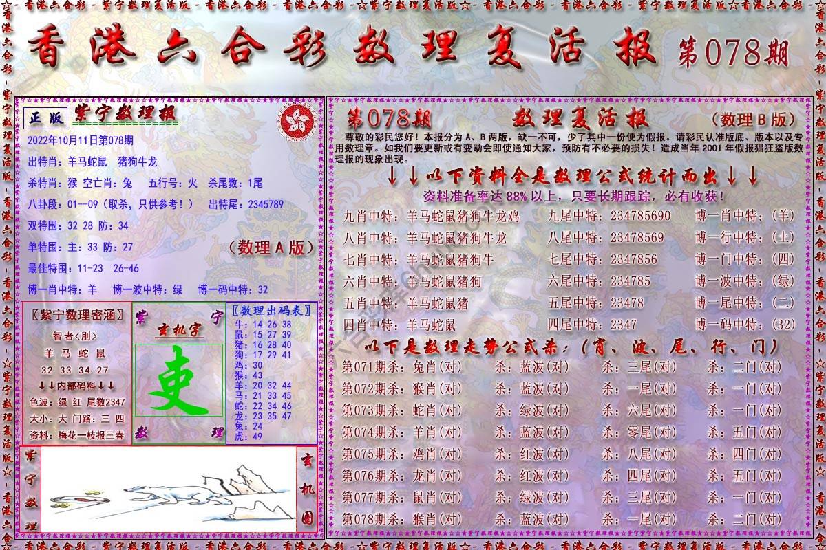 数理复活报