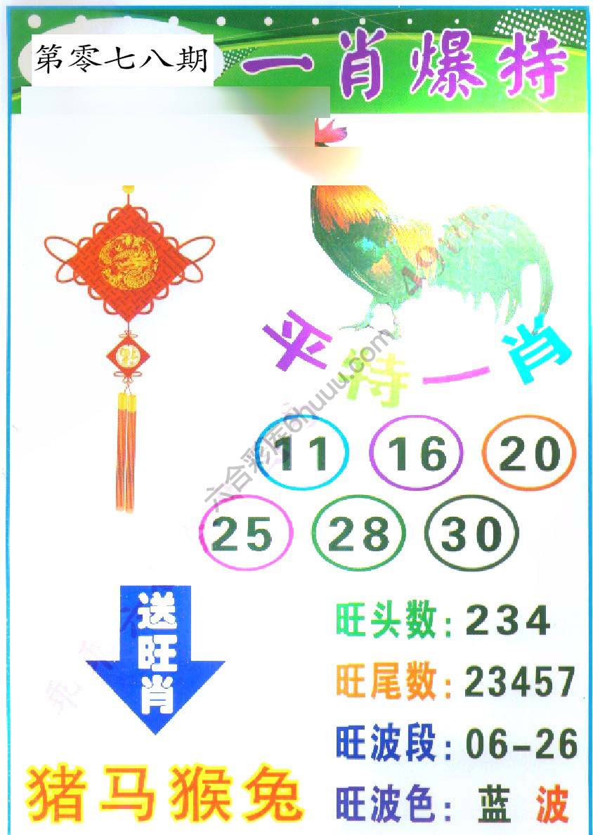 一肖爆特（新版）