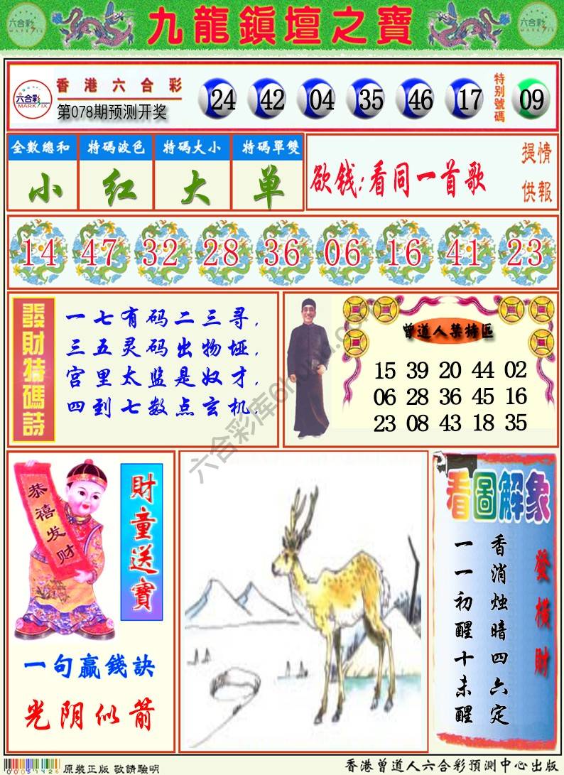 九龙挂牌解特码