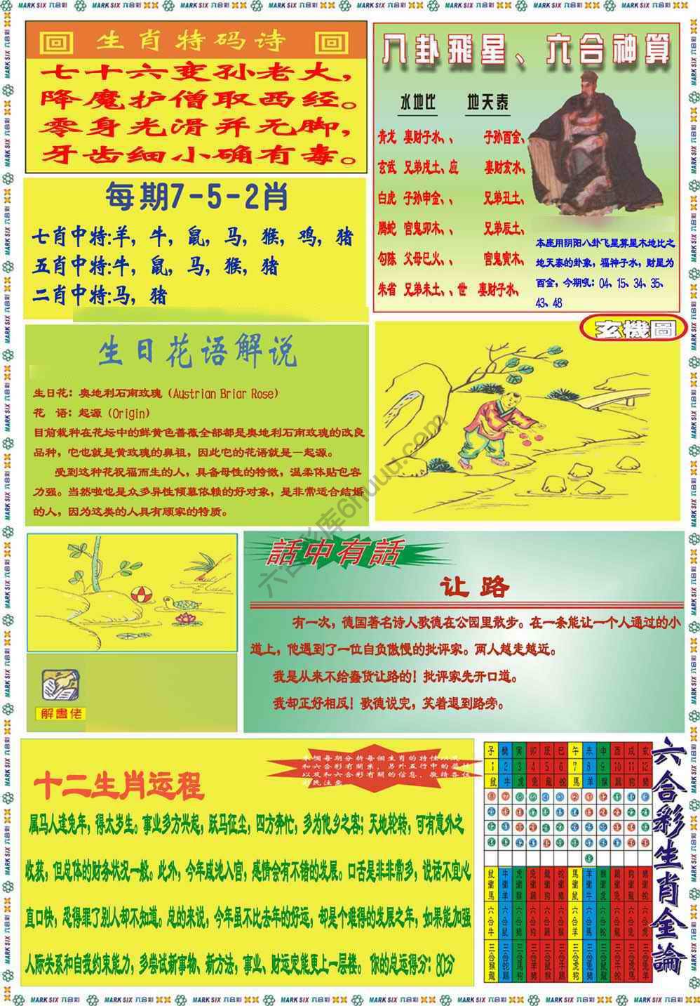 马经