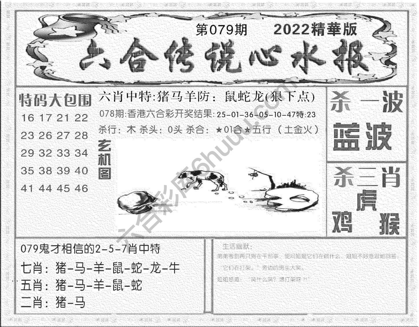 六合传说心水报