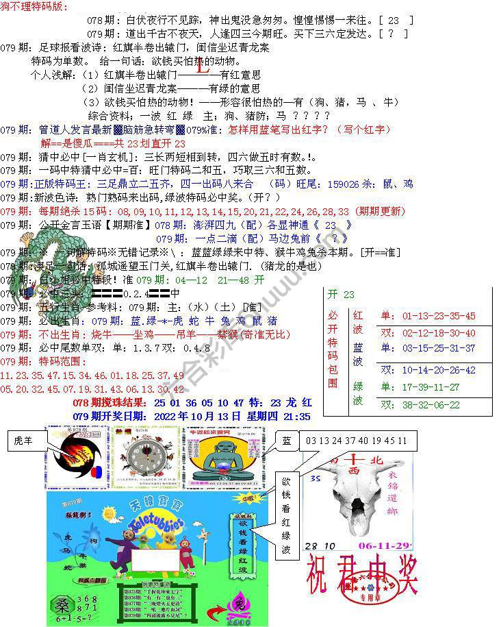 青龙五鬼报