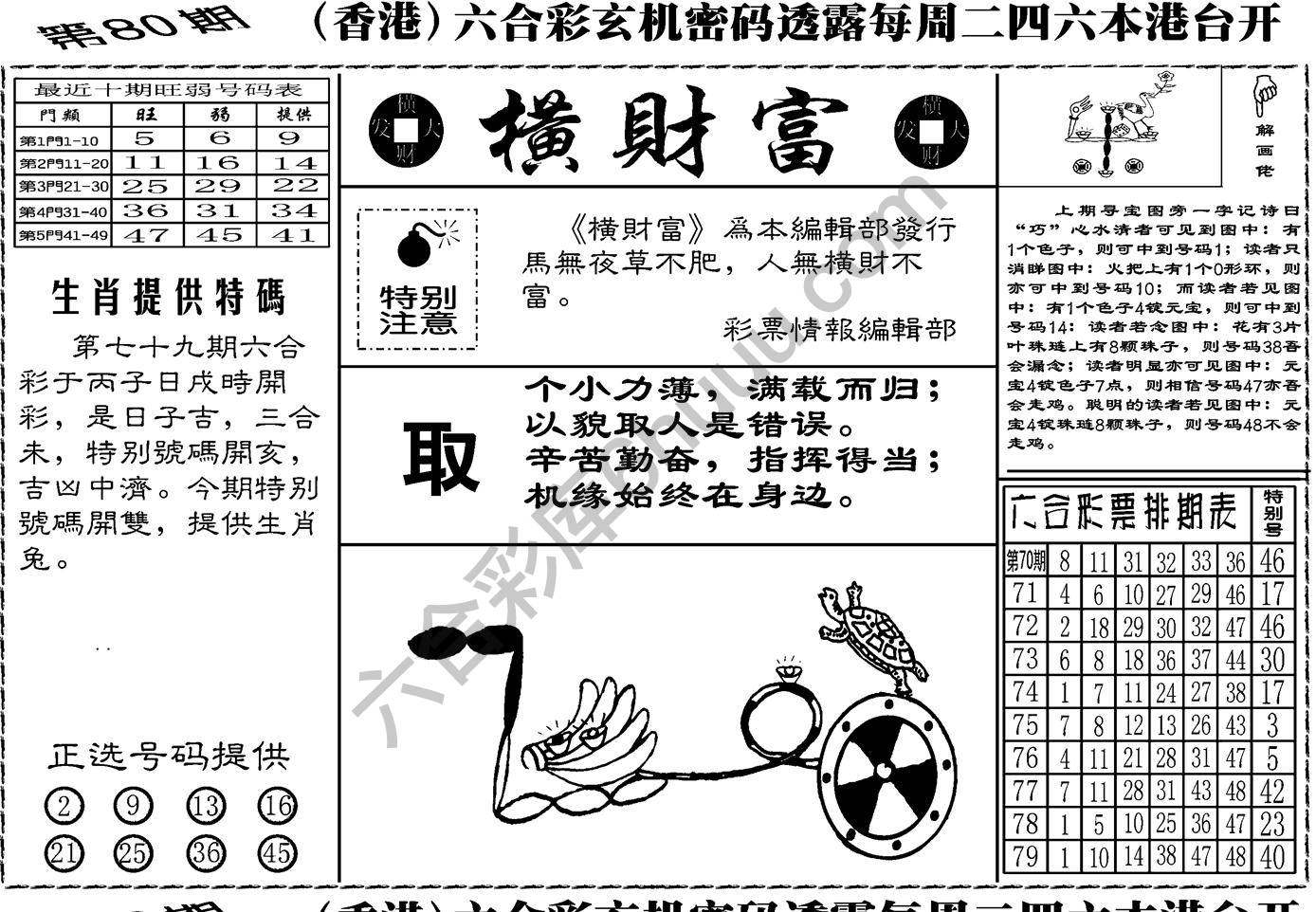 横财富