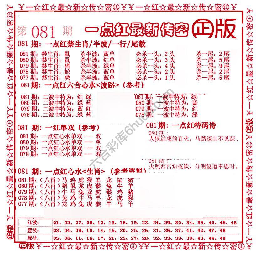 一点红最新传密