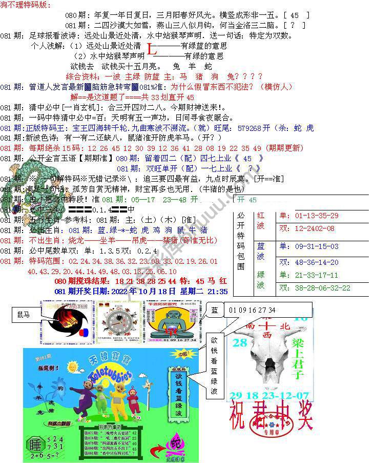 青龙五鬼报