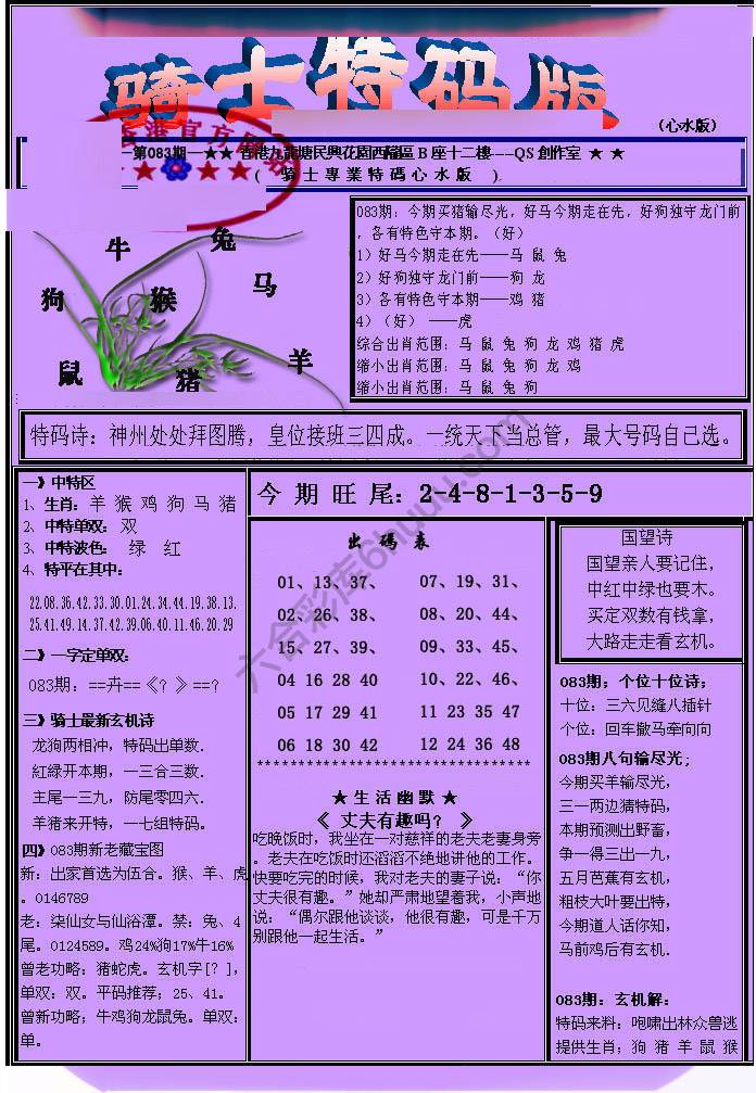 另类骑士特码版