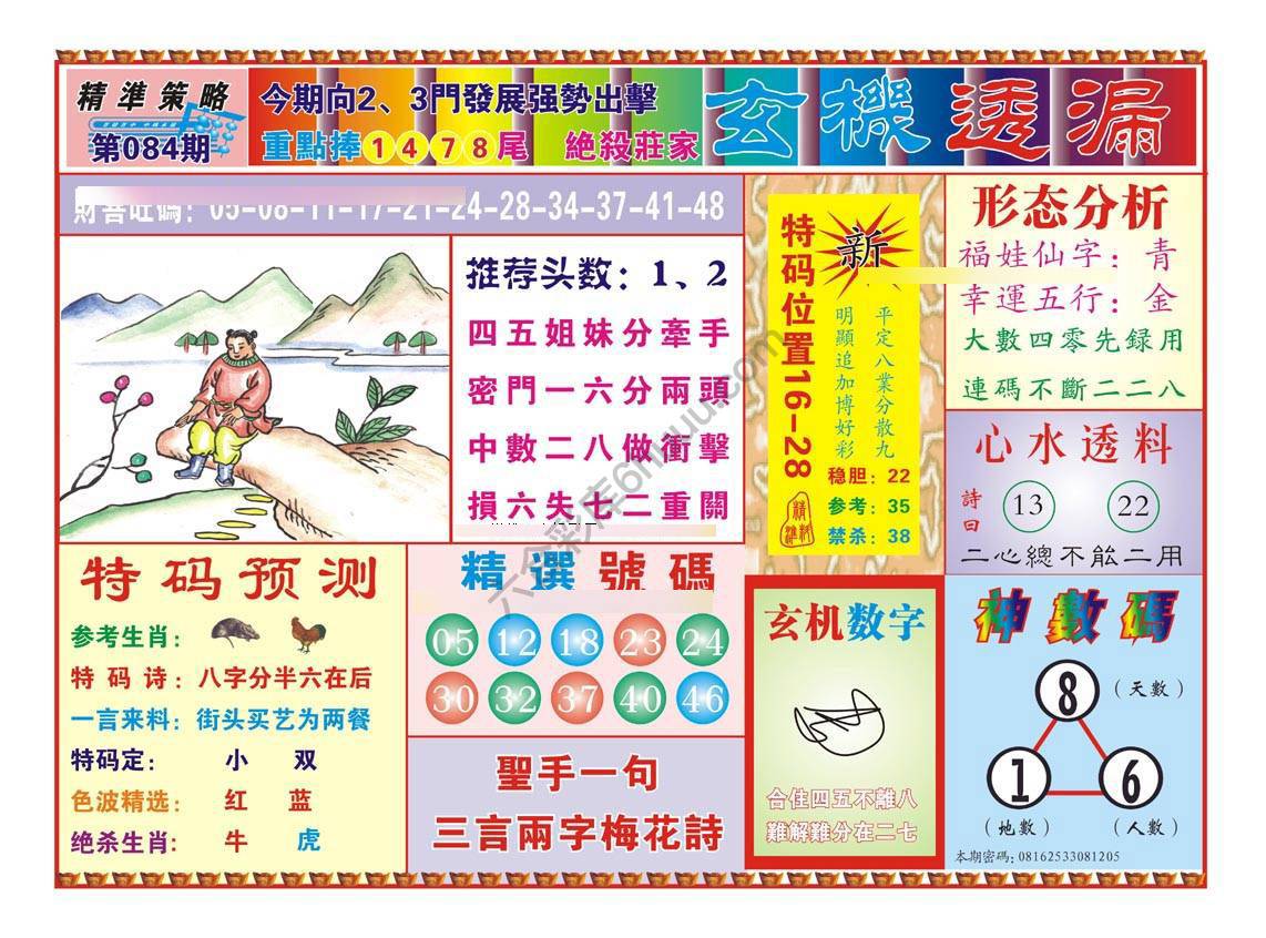 玄机透漏