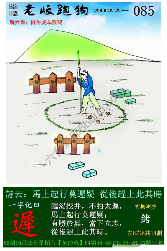 老版跑狗图