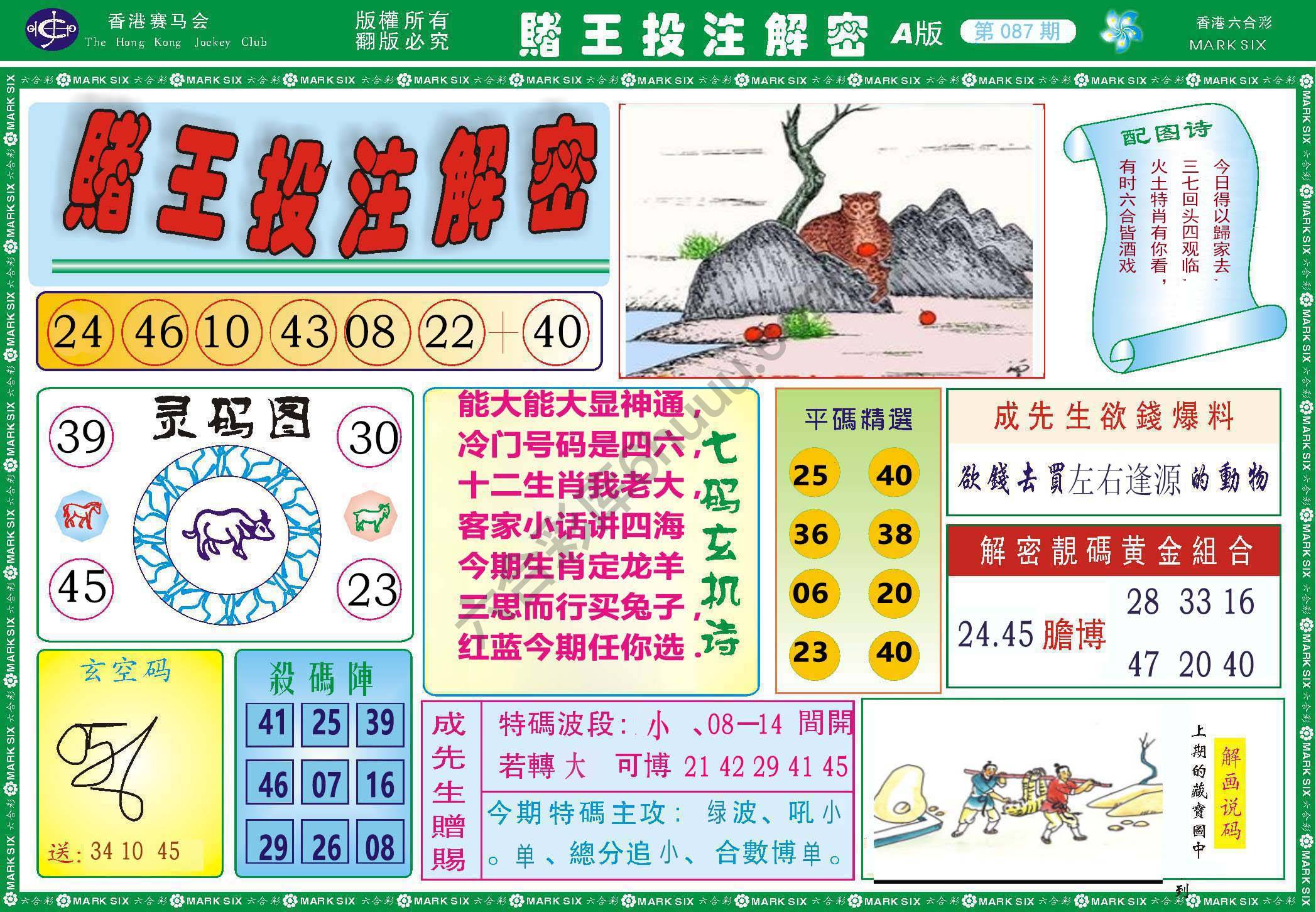 赌王投注解密