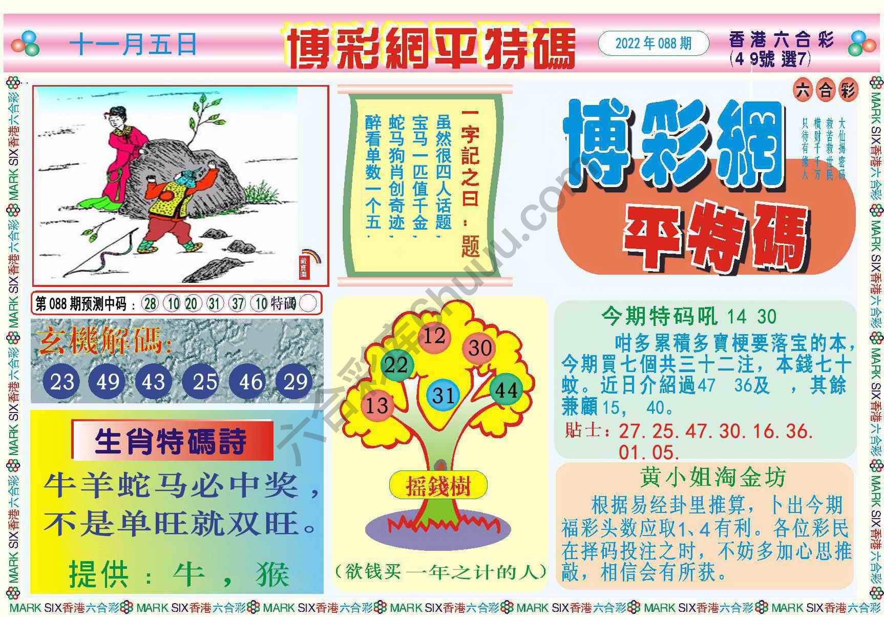 博彩网平特码