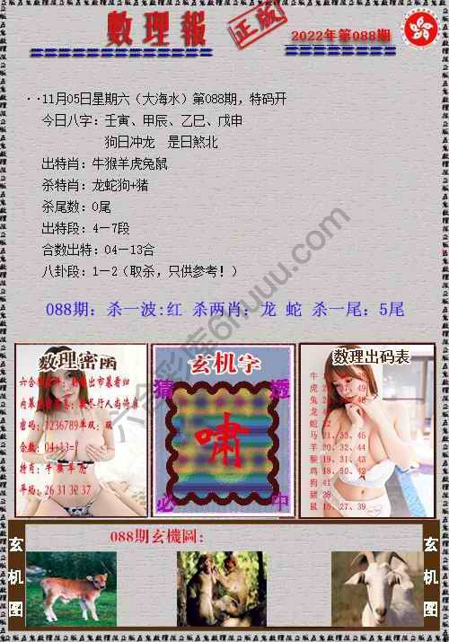 数理报