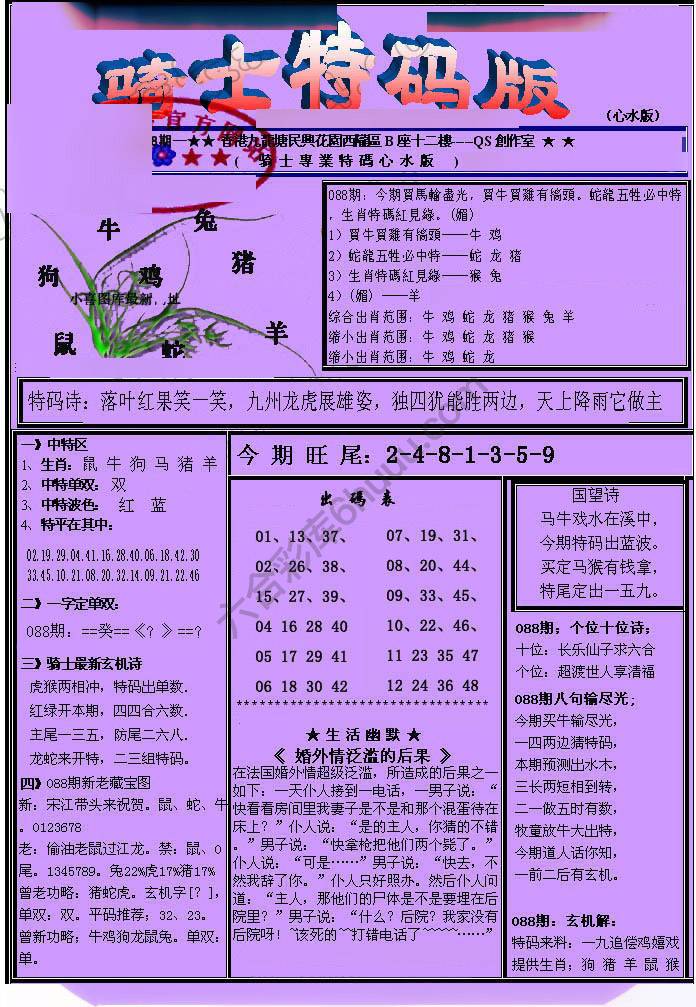 另类骑士特码版
