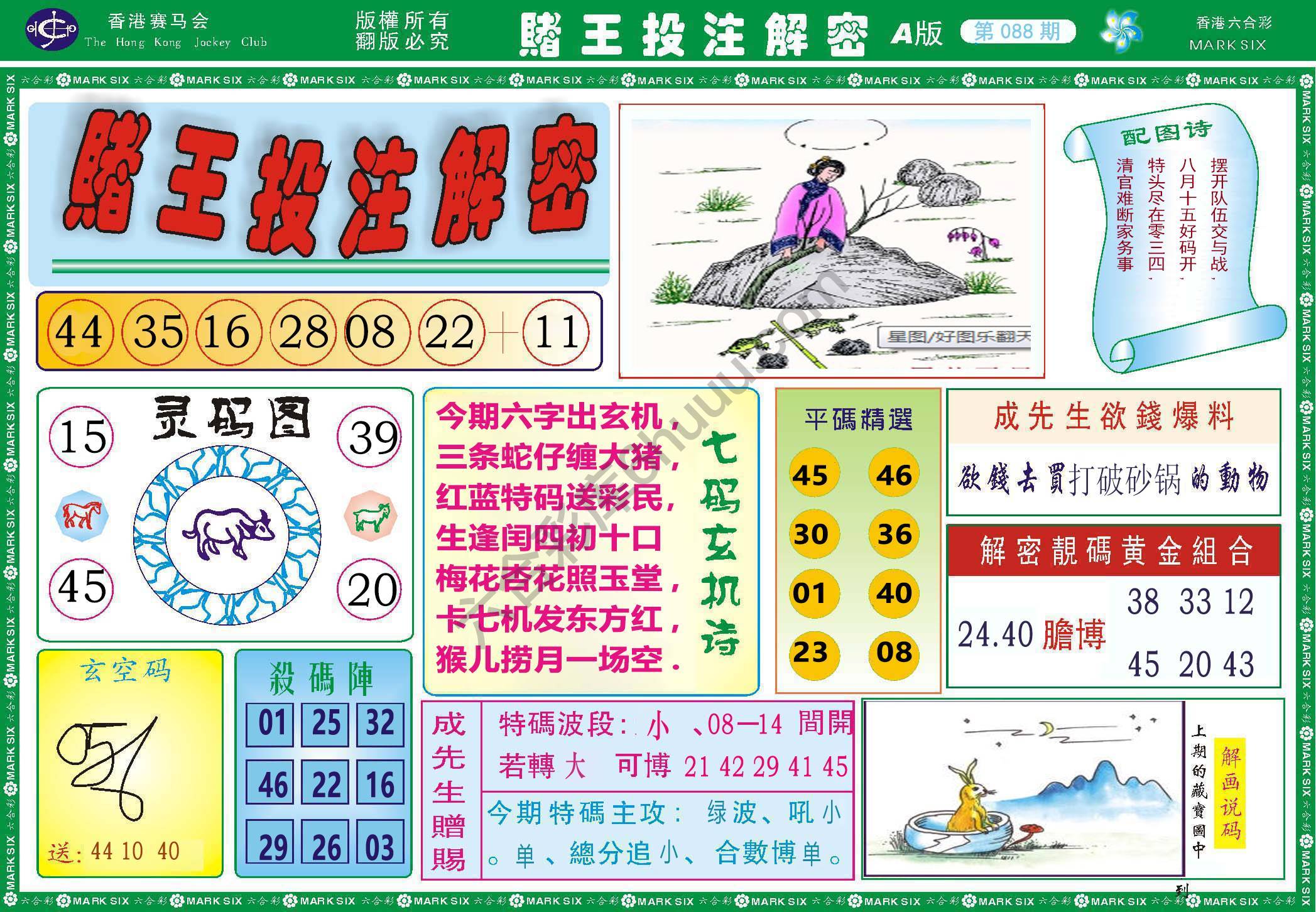赌王投注解密