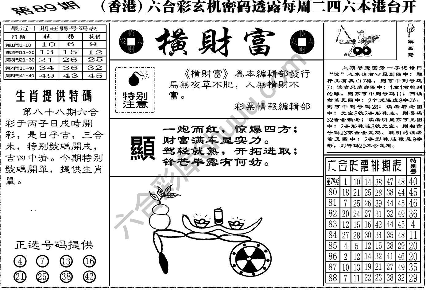 横财富