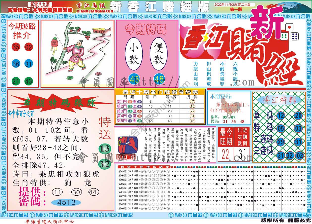 新香江赌经