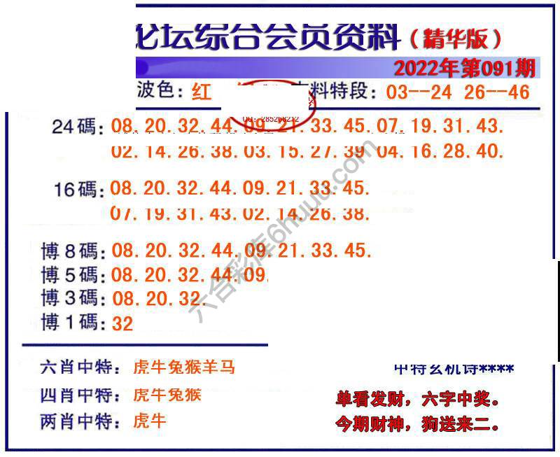 综合会员资料